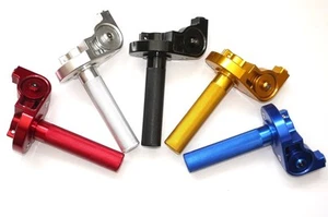 7/8" CNC 1/4 Turn Throttle Tube Clamp SDG SSR Coolster Taotao Baja Pit 110 125 - Bild 1 von 1