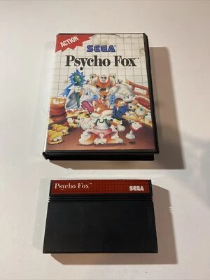 Psycho Fox Sega Master System  USA VERSION PSYCO FOX RARE!  NO MANUAL - Image 1 of 4