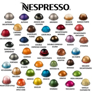 Lote Mixto 100 Cápsulas NESPRESSO VERTUOLINE CAFÉ ESPRESSO VERTUOPLUS DELUXE - Imagen 1 de 12