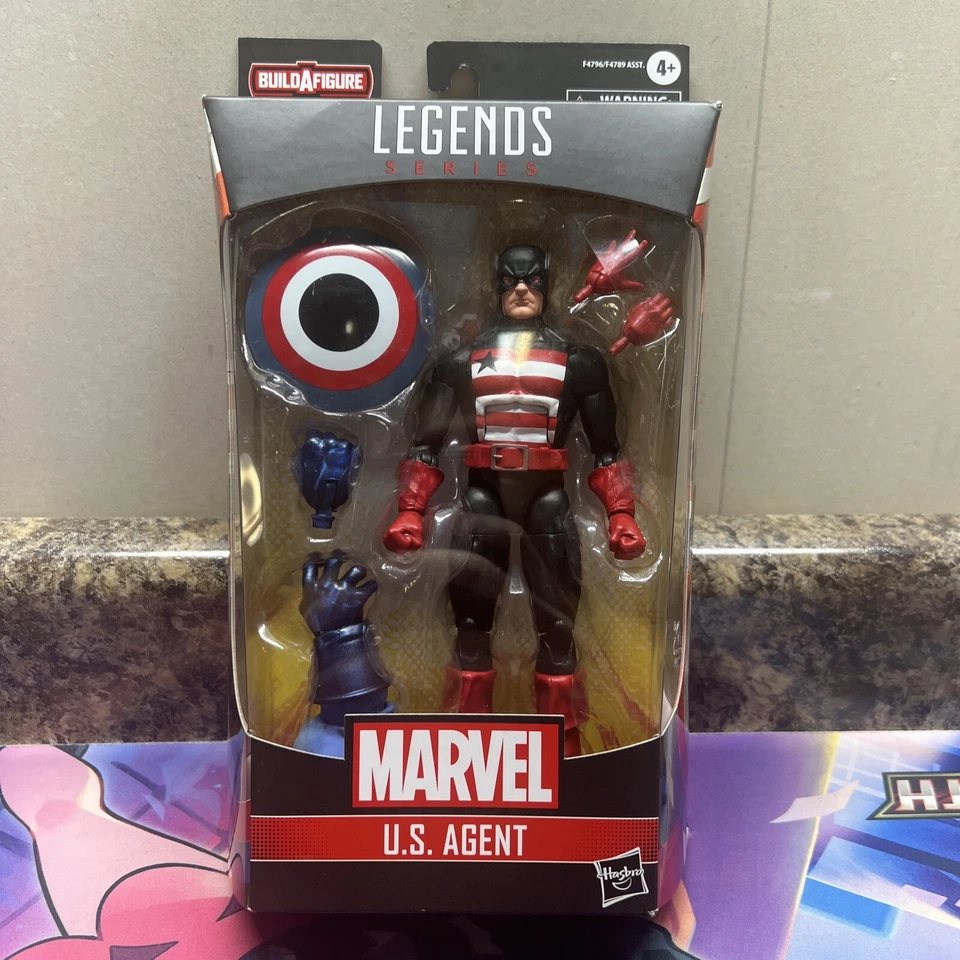 Hasbro Marvel Legends U.S. Agent 6 in Action Figure - F4796