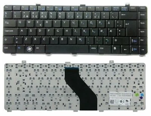 Genuine QWERTY NORWEGIAN keyboard Dell Vostro V13 V13Z V130 Latitude 13 /DE99-NO - Afbeelding 1 van 3
