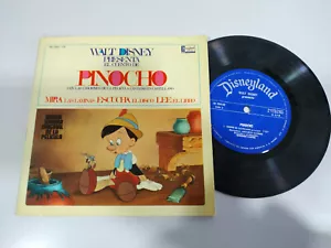 Pinocho Walt Disney Disneyland 1967 Edicion España - Single LP Vinilo 7" - Imagen 1 de 7