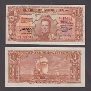 URUGUAY P.35a 1 PESO SERIE B UNCIRCULATED WE COMBINE 2001 yyy - Picture 1 of 1