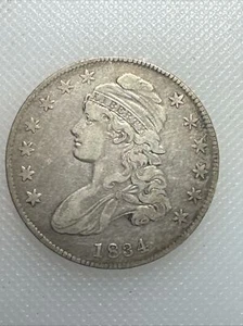 1834 Capped Bust Half Dollar TM - Picture 1 of 2