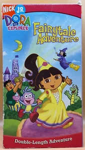 Dora the Explorer Fairytale Adventures VHS 2004 Nick Jr. **Buy 2 Get 1 Free** - Picture 1 of 3