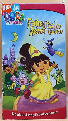 Dora the Explorer Fairytale Adventures VHS 2004 Nick Jr. **Buy 2 Get 1 Free** - Image 1 of 3