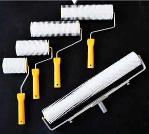 Self Leveling Cement Spike Roller Epoxy Roller Flooring Tools Remove Bubbles - Picture 1 of 18