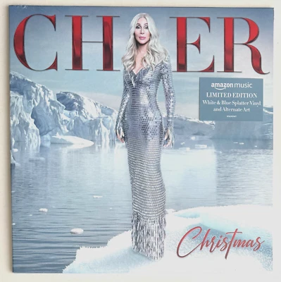 CHER * CHRISTMAS * LIMITED VINYL LP w ALTERNATE ART * BN&M * CYNDI LAUPER * TYGA - Image 1 of 4