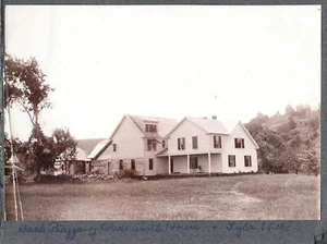 [Brownfield and Hiram, Maine Area Photo Album; Wadsworth  Clemons ca 1900 - Picture 1 of 14