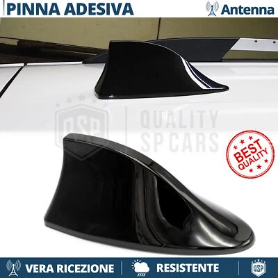 ANTENNA PINNA SQUALO Nera PER Opel Corsa D-E VERA Ricezione RADIO AM-FM-DAB tuni - Immagine 1 di 4