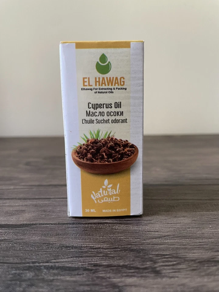 EL HAWAG 30ml Ägyptisches Kräuteröl Saad - 100% Rein | Körperhaarwachstum Reduzieren