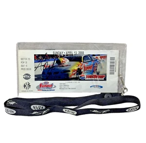 NHRA Summitracing.com Nationals Las Vegas Autographed Ticket April 13 2008 - Picture 1 of 15