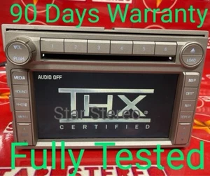 2007 Lincoln MKZ 6-CD/AM/FM/NAVI Radio Receiver 7H6T-18K931-AH OEM *FO152 - Picture 1 of 5