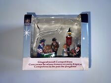 Lemax Carole Towne Gingerbread Competition Christmas Village  New 73627