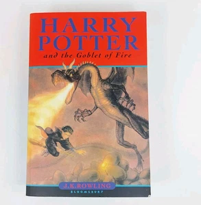 First Edition -2000 First Printing Harry Potter and the Goblet of Fire Paperback - Imagen 1 de 6