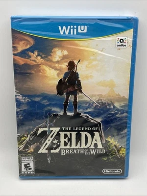 Legend of Zelda Breath of the Wild Nintendo Wii U Brand New W/Ripped Seal-Read - Image 1 of 4