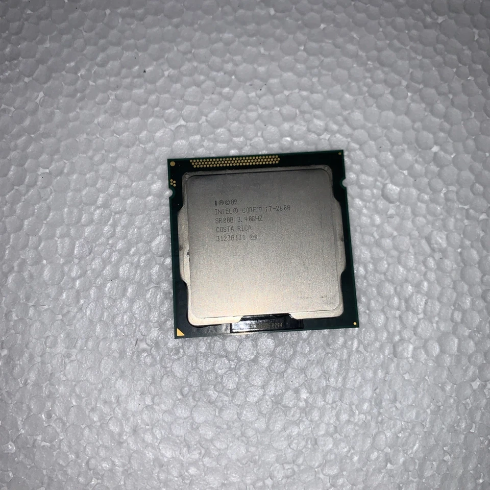Intel Core i7-2600 3.4GHz Quad-Core CPU Socket LGA1155 SR00B - Image 1 of 1