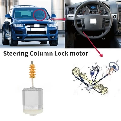 Genuine Part Steering Column Lock Motor For 2011-2018 VW Touareg Audi S5 S4 A5 Foto 1 de 4