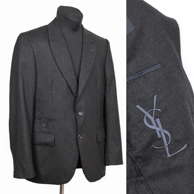 Yves Saint Laurent Men’s Wool Blazer Jacket, Size 50R - Image 1 of 4