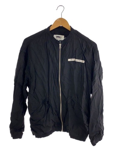 MAISON MARGIELA Giacca nylon Mm6 42 rayon nera usata