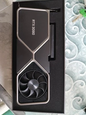 NVIDIA GeForce RTX 3080 Founders Edition 10GB GDDR6X Scheda Grafica - Immagine 1 di 4