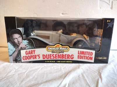 American Muscle Classics 1935 Gary Cooper’s Duesenberg 1:18 gris fundido a presión nuevo Foto 1 de 4