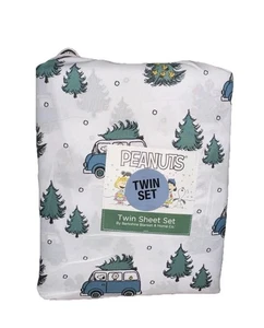 Peanuts Snoopy Weihnachten Twin Bettwäsche Set Neu - Bild 1 von 3