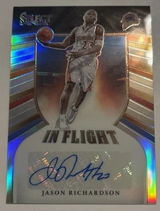 2021 Select In Flight Jason Richardson auto 230/299 - Picture 1 of 3
