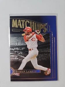 1996 UPPER DECK SP MARQUEE MATCHUPS BARRY LARKIN #MM12  - Bild 1 von 2