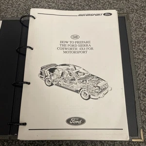 How To Prepare The Ford Sierra Cosworth 4x4 For Motorsport Complete Read Desc(H - Picture 1 of 22