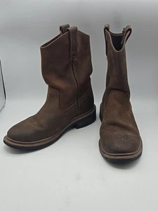 Botas de trabajo Trail Guide WELLINGTON 081166 de cuero para tirar. Marrón oscuro 7M - Imagen 1 de 15