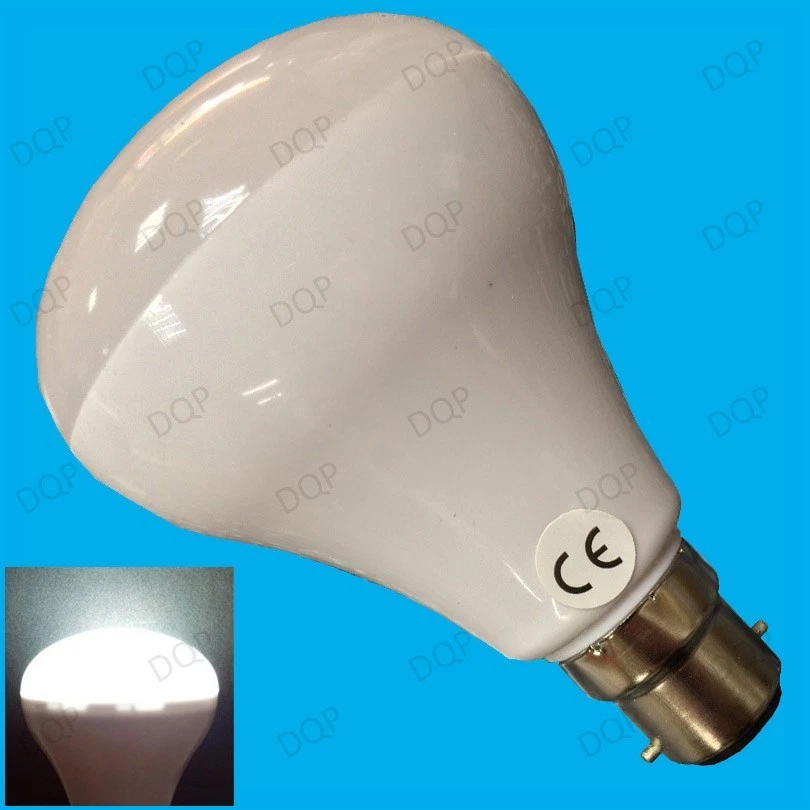 6W LED R80 Reflector 6500K Daylight White Spot Light Bulb, BC B22 Lamp, Globe - Image 1 of 1