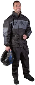 Fulmer 452 Legacy Mens Rain Suit Black/Gray - Picture 1 of 1