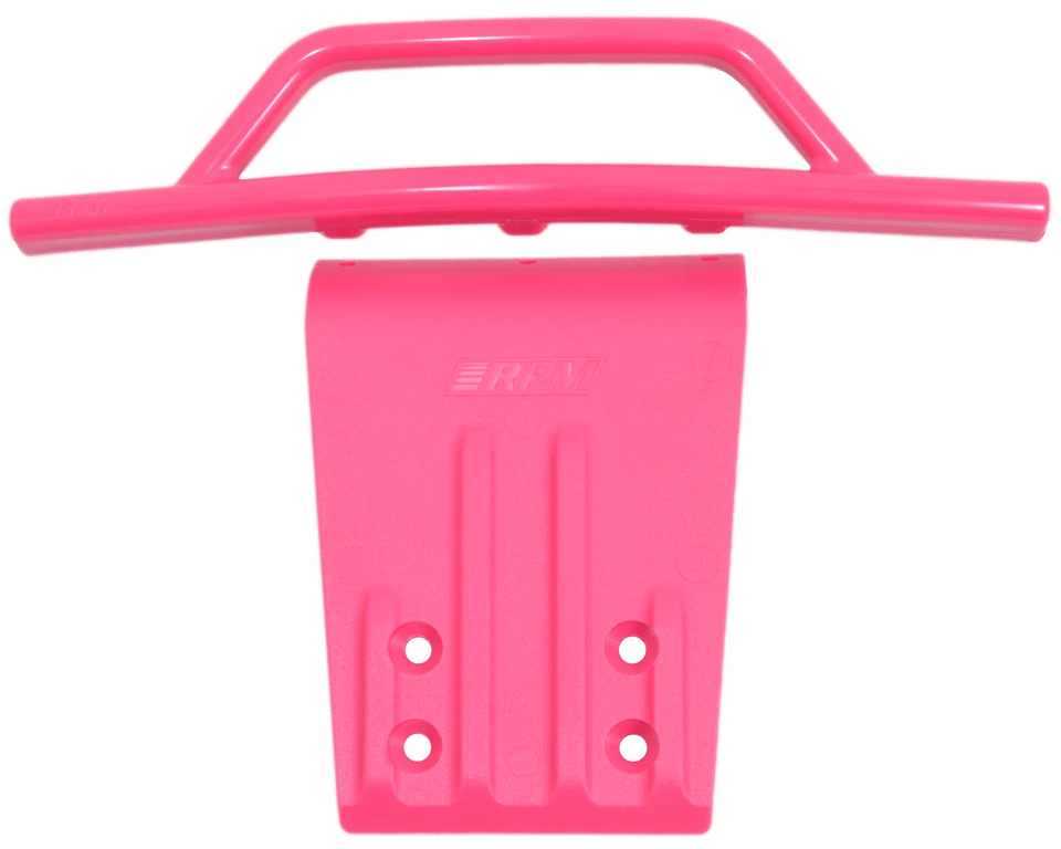 Traxxas SLASH 2WD Pink Front Bumper/Skid Plate by RPM 80957 - Image 1 of 1