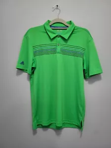 Adidas Poloshirt Herren Small S hellgrün Climacool Golf Freizeit Pullover Oberteil - Bild 1 von 4