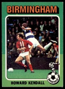 Topps Foootball 1975 Red/Grey (B1) Howard Kendall Birmingham City No. 61 - Picture 1 of 2