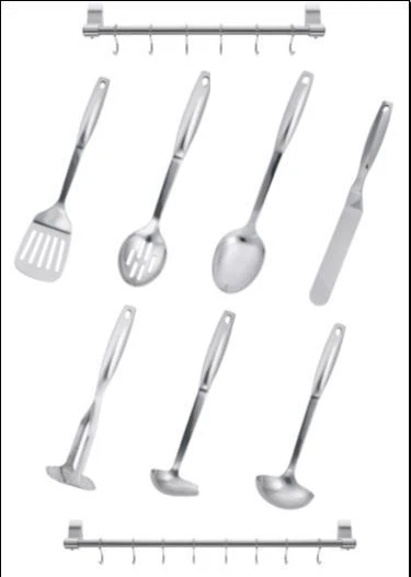 Stellar Stainless Steel Premium Kitchen Tool Utensil Flat Spatula SY23 - image 1 of 1