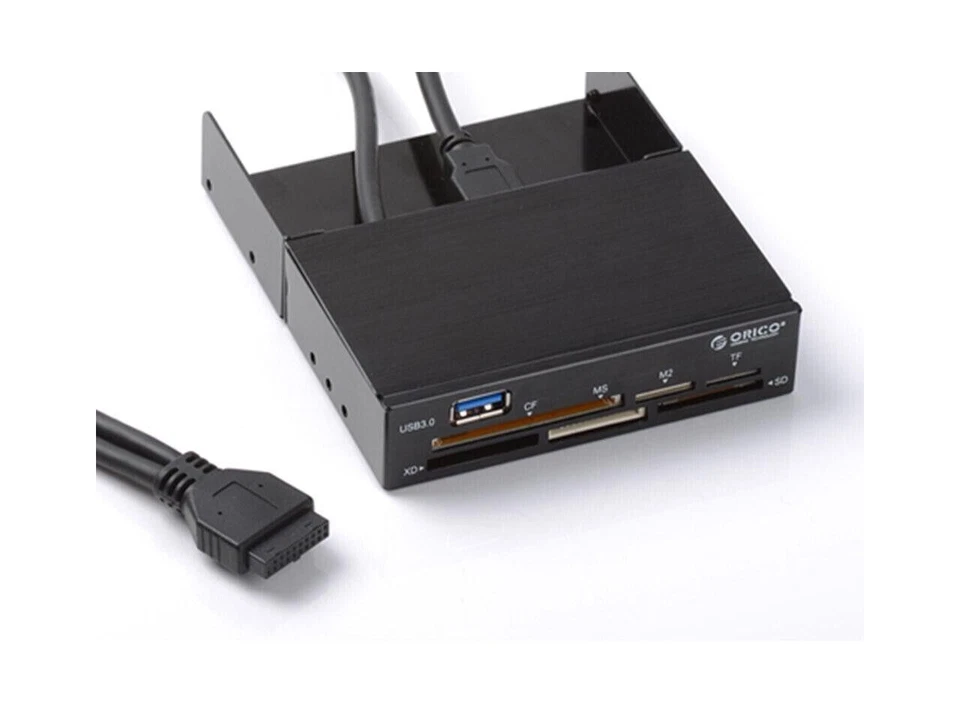 ORICO Aluminum 3.5" Internal USB 3.0 Card Reader 19-PIN USB 3.0 Cable - Image 1 of 2
