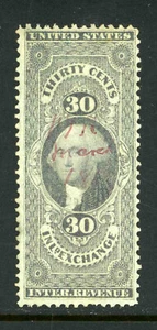 #R52c Revenue 1862-71 Issue 2D16 40 - Picture 1 of 2
