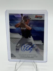 2017 Bowman's Best - Tristen Lutz #B17-TL Refractor Auto - Picture 1 of 2