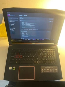 Acer PH315-51-78NP Predator Helios 300 15.6" Intel i5-8300H Gaming Laptop - Picture 1 of 4