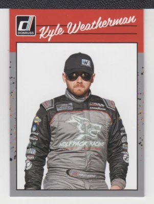 KYLE WEATHERMAN  : 2023 - DONRUSS  RETRO SILVER- CARD No # 192 - Image 1 of 2
