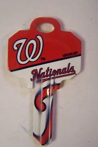 Washington Nationals Schlage SC1 chiave di casa vuota - Foto 1 di 1