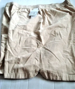 Pantalones Cortos Damas Plus Bronceados Talla 3X Emily Daniels NUEVO - Imagen 1 de 2