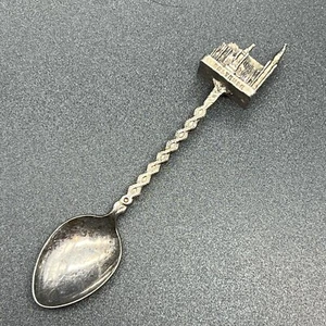 Souvenir Spoon Ostende Belgium Vintage Collectible - Picture 1 of 8