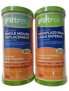 2 PACK Filtrete 4WH-HDGR-F01 Whole House Sediment Water Filter New - Picture 1 of 4