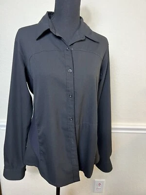 Top Columbia Omni-wick Damas Manga Rolltab Abotonada Talla L Foto 1 de 4