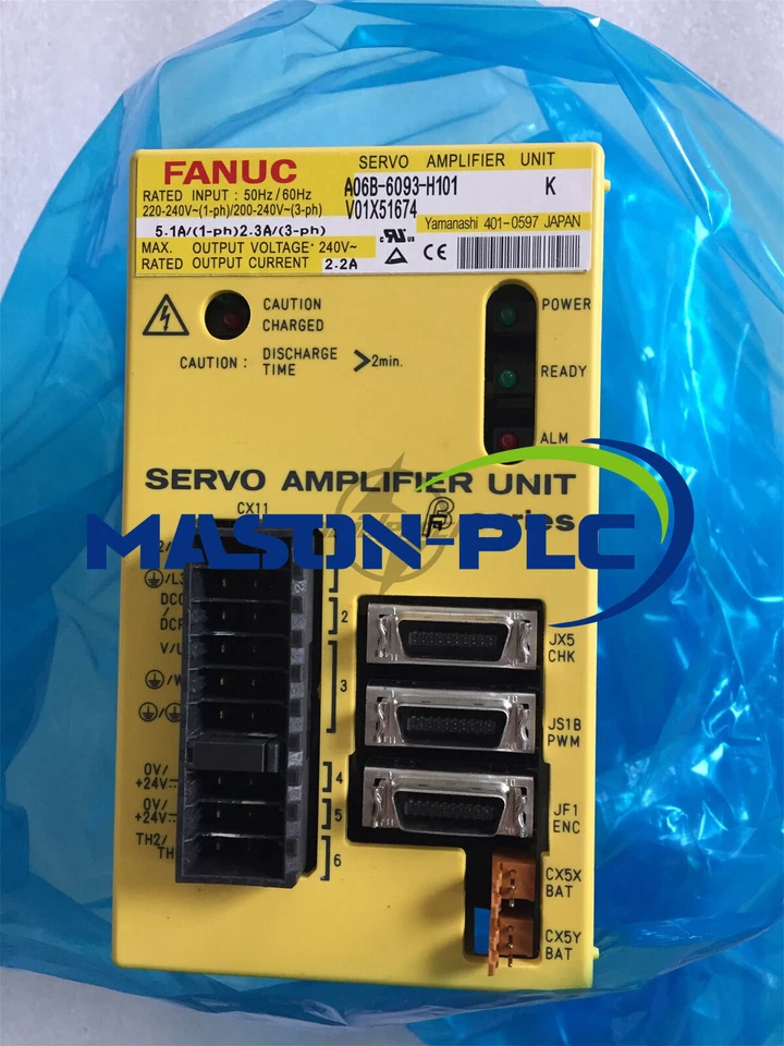 ONE A06B-6093-H101 FANUC servo drivers NEW - Image 1 of 4