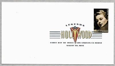 INGRID BERGMAN HOLLYWOOD ACTRESS #5012 FOREVER STAMP DCP FIRST DAY COVER *SEALED - Image 1 of 3