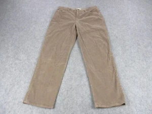 Madewell Pants Womens 32 Brown Beige Perfect Vintage Straight Jean Cords ' - Picture 1 of 16